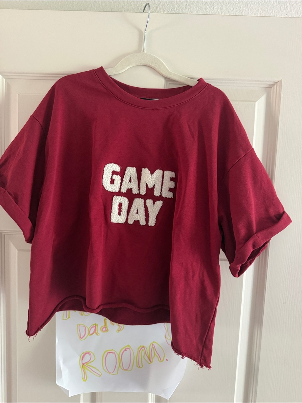 Vici Cropped Game Day Tee